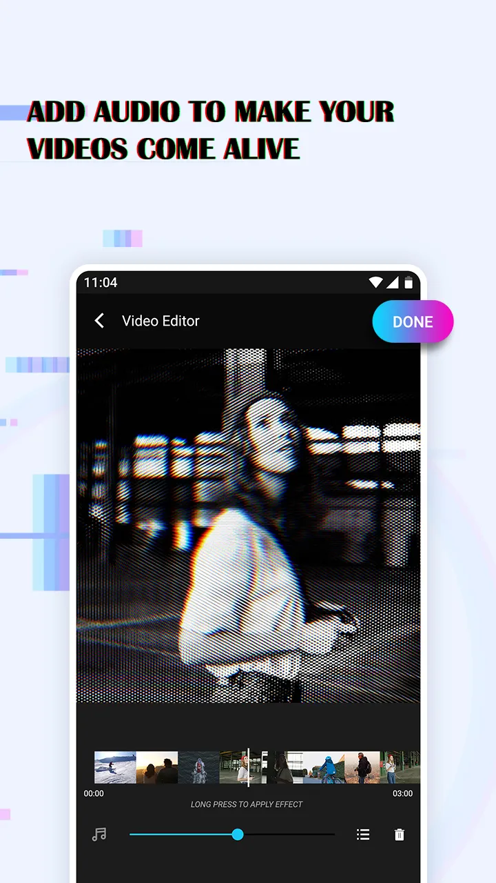 Glitch-Mix: Glitch Photo Video | Indus Appstore | Screenshot