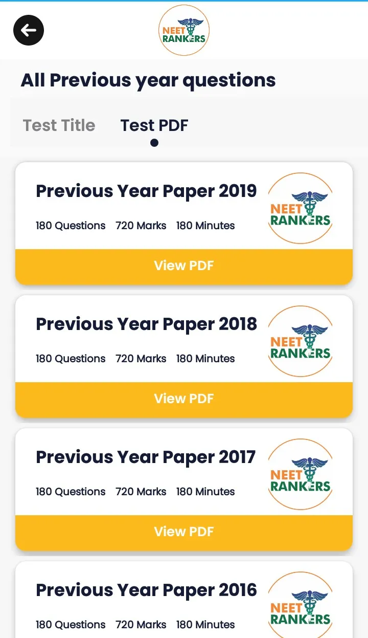 NEET Rankers | Indus Appstore | Screenshot