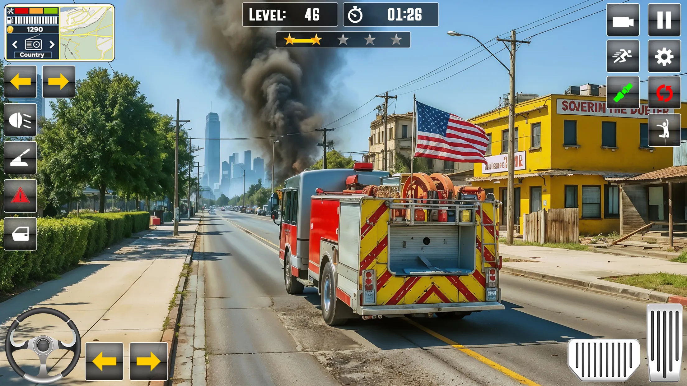 Fire Truck Rescue Sim 3D Games | Indus Appstore | Screenshot