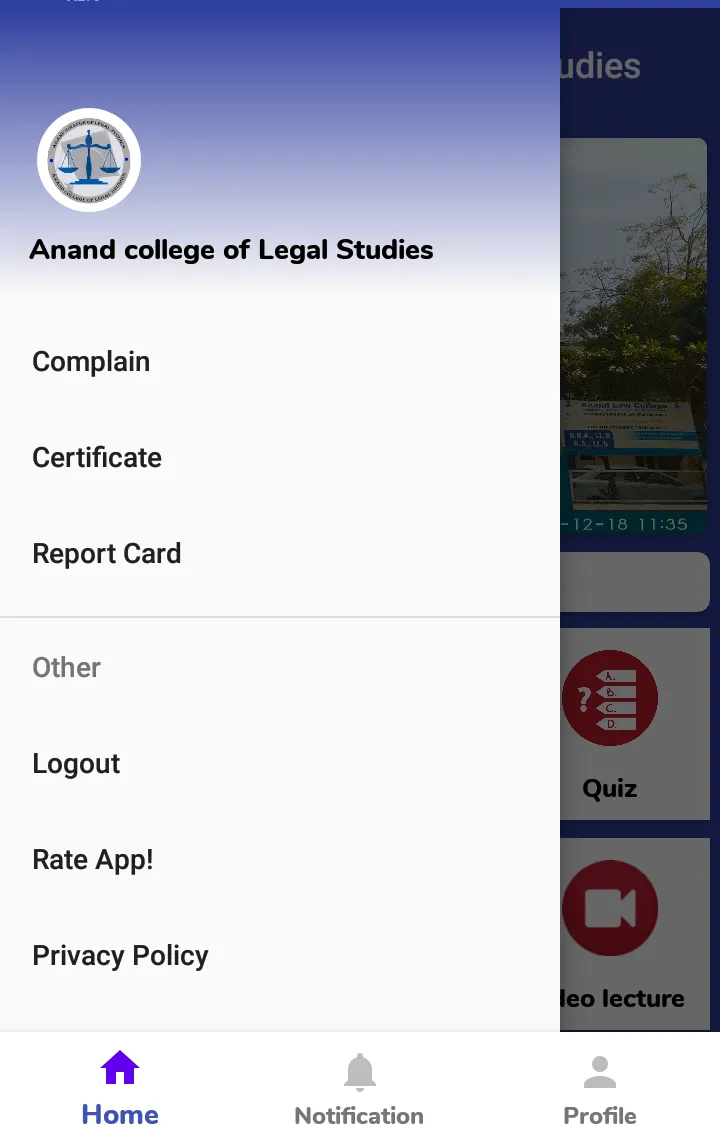 Anand college of Legal Studies | Indus Appstore | Screenshot