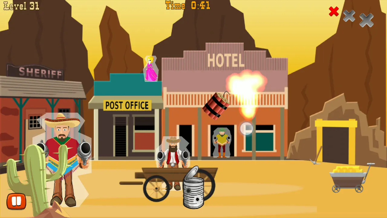 West Gun Shoot - shooting game | Indus Appstore | Screenshot