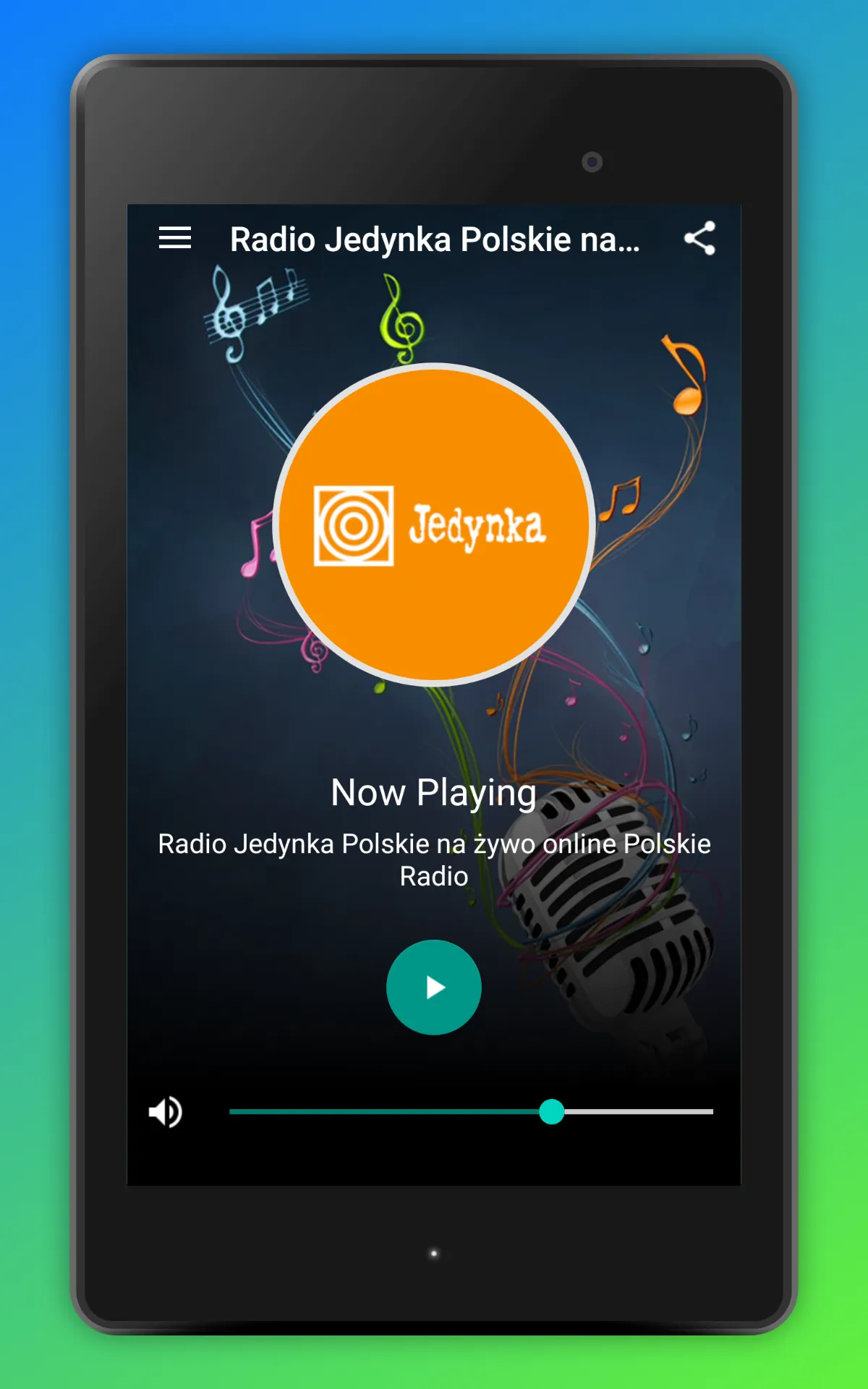 Radio Jedynka Polskie Online | Indus Appstore | Screenshot