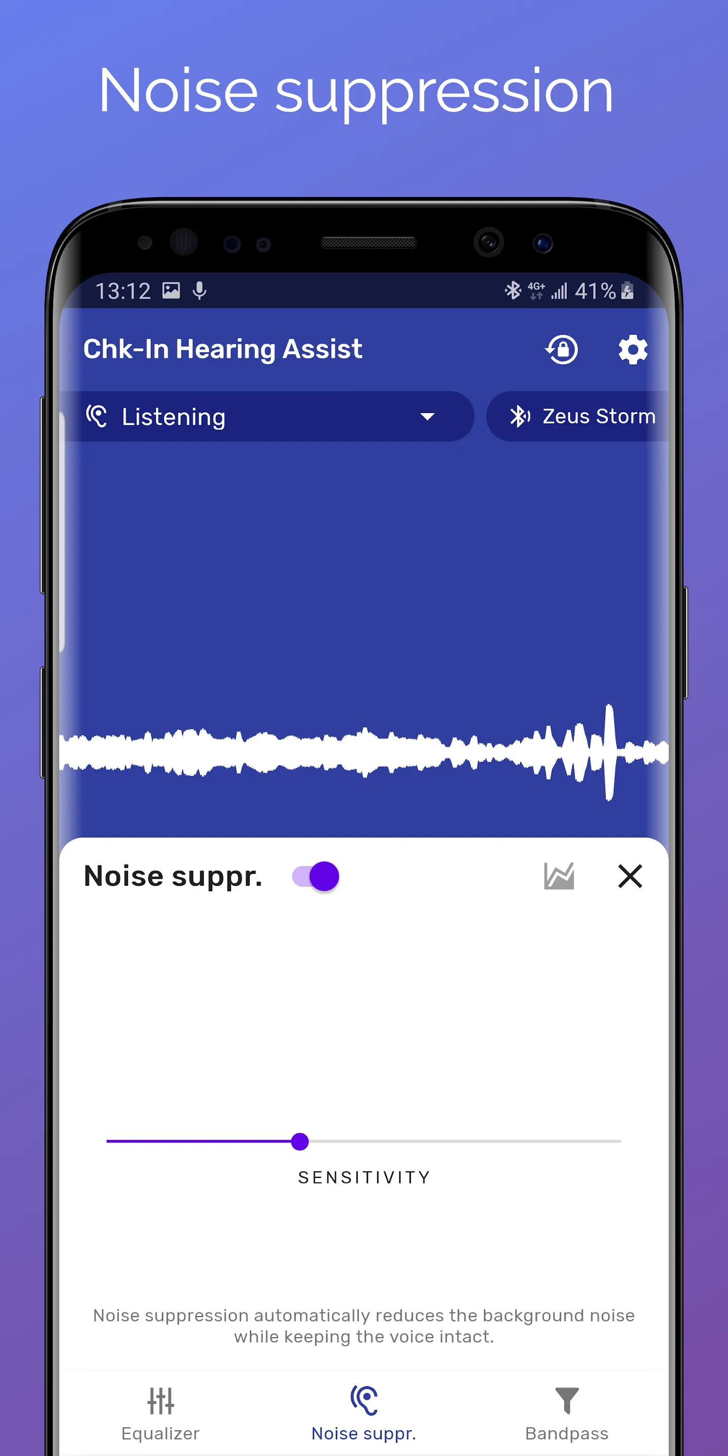 Chk-In Hearing Assist | Indus Appstore | Screenshot