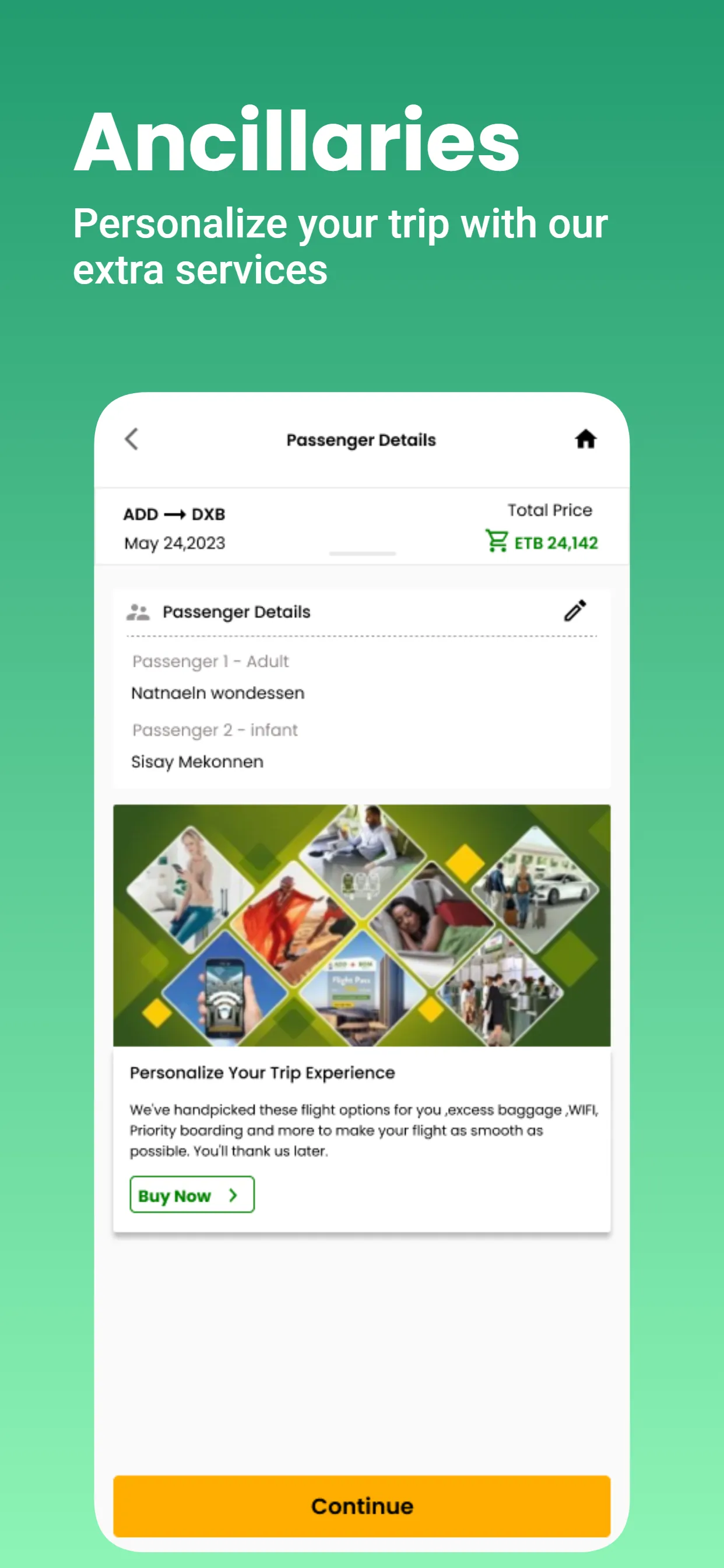 Ethiopian Airlines | Indus Appstore | Screenshot