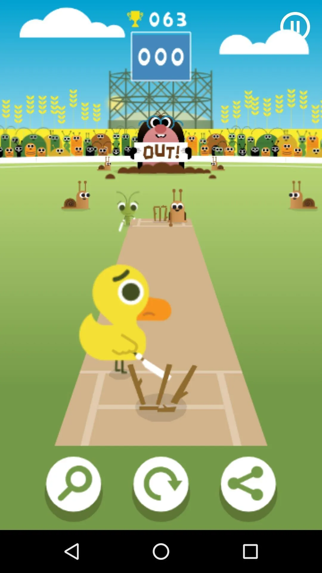 Doodle Cricket - Cricket Game | Indus Appstore | Screenshot