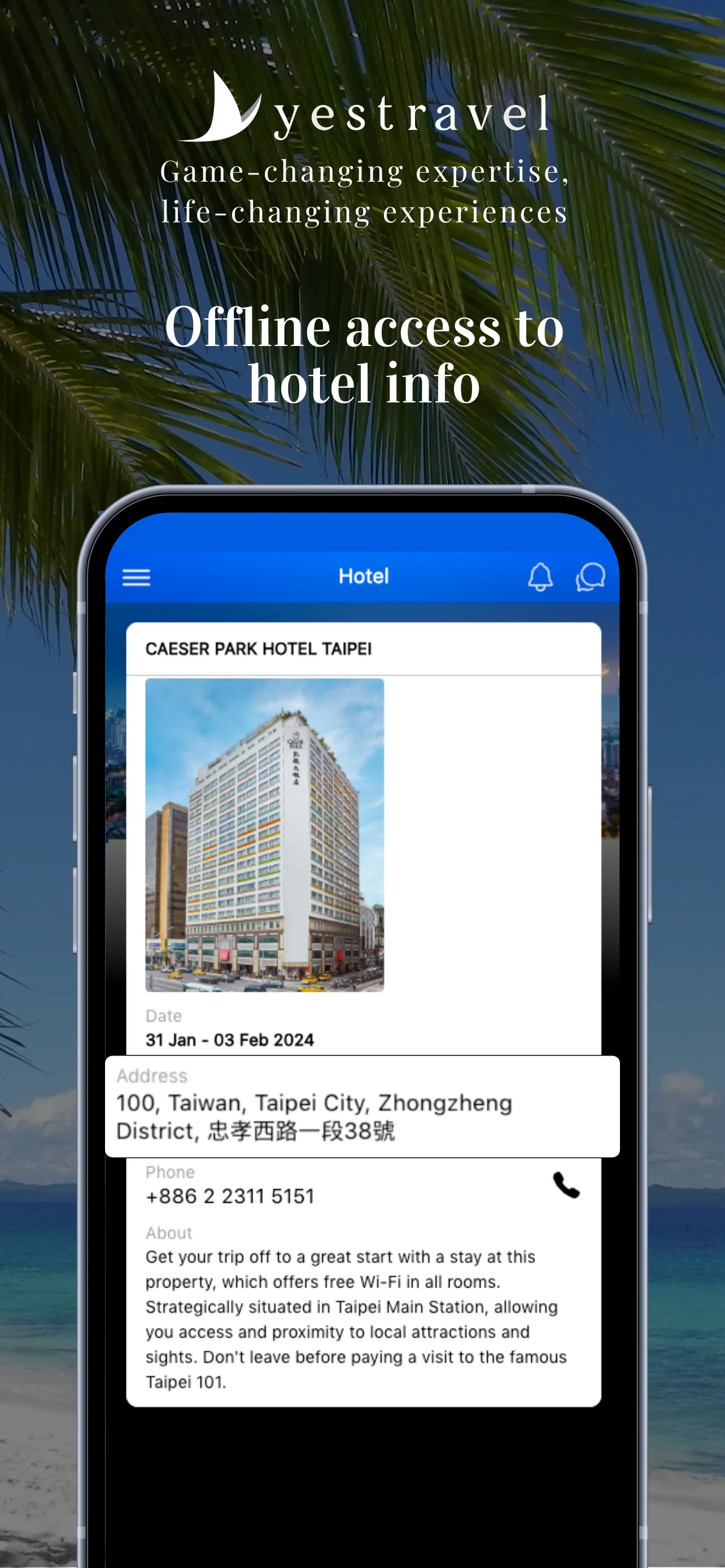 Yes Travel | Indus Appstore | Screenshot