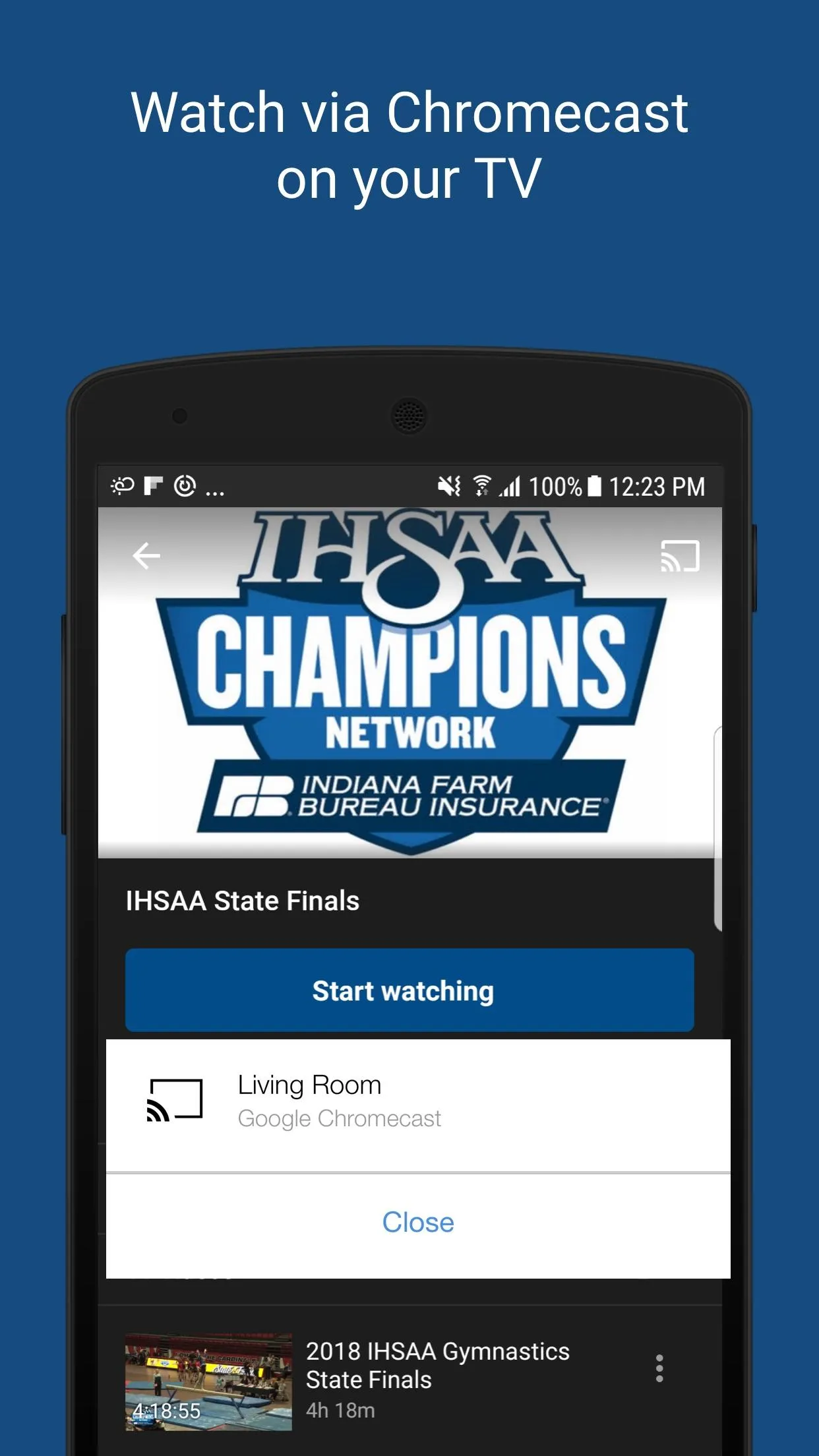 ISC Sports Network | Indus Appstore | Screenshot