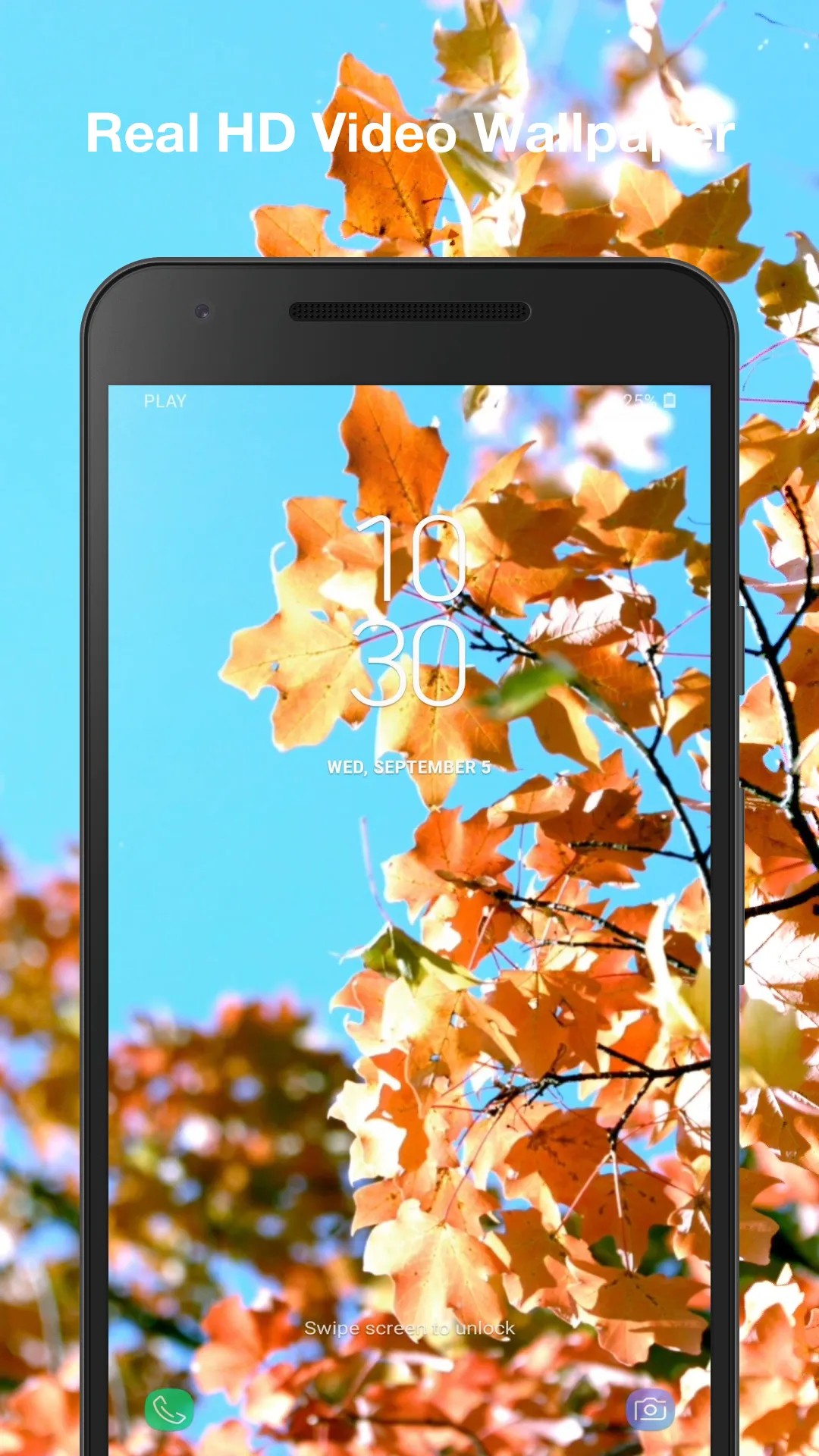 Falling Leaves Live Wallpaper | Indus Appstore | Screenshot