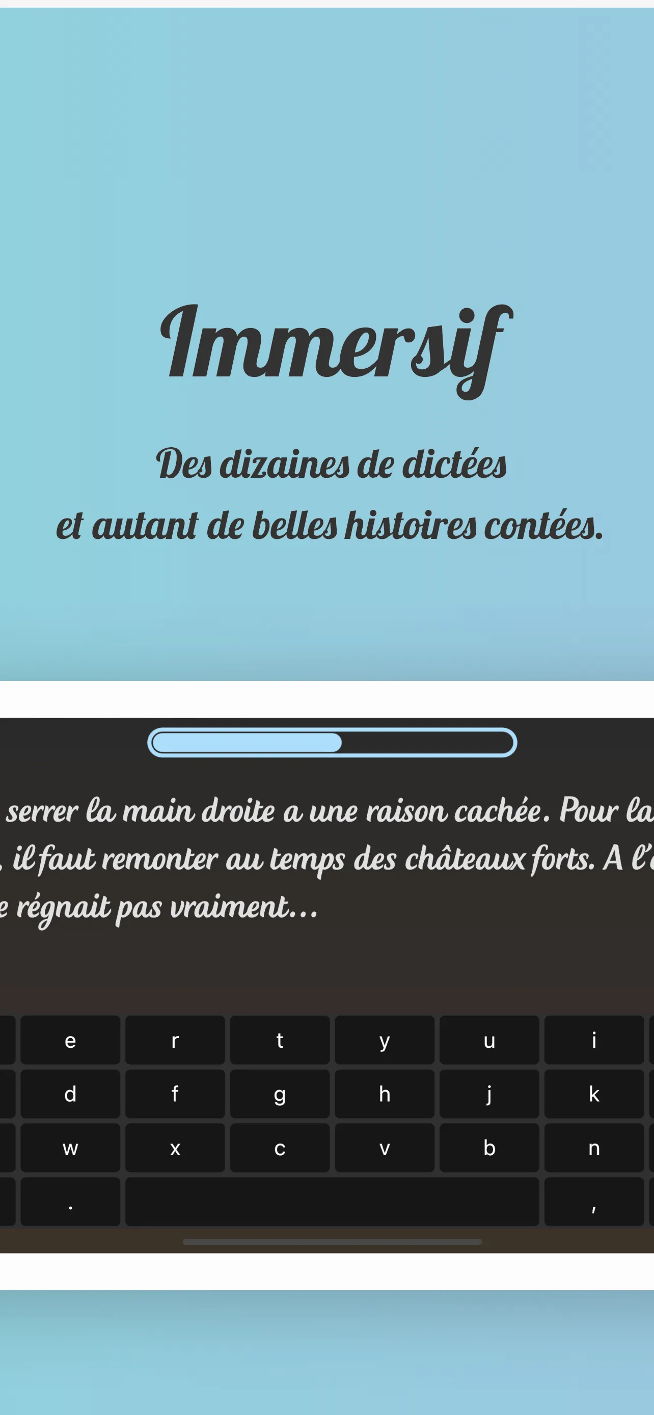 iDictée | Indus Appstore | Screenshot