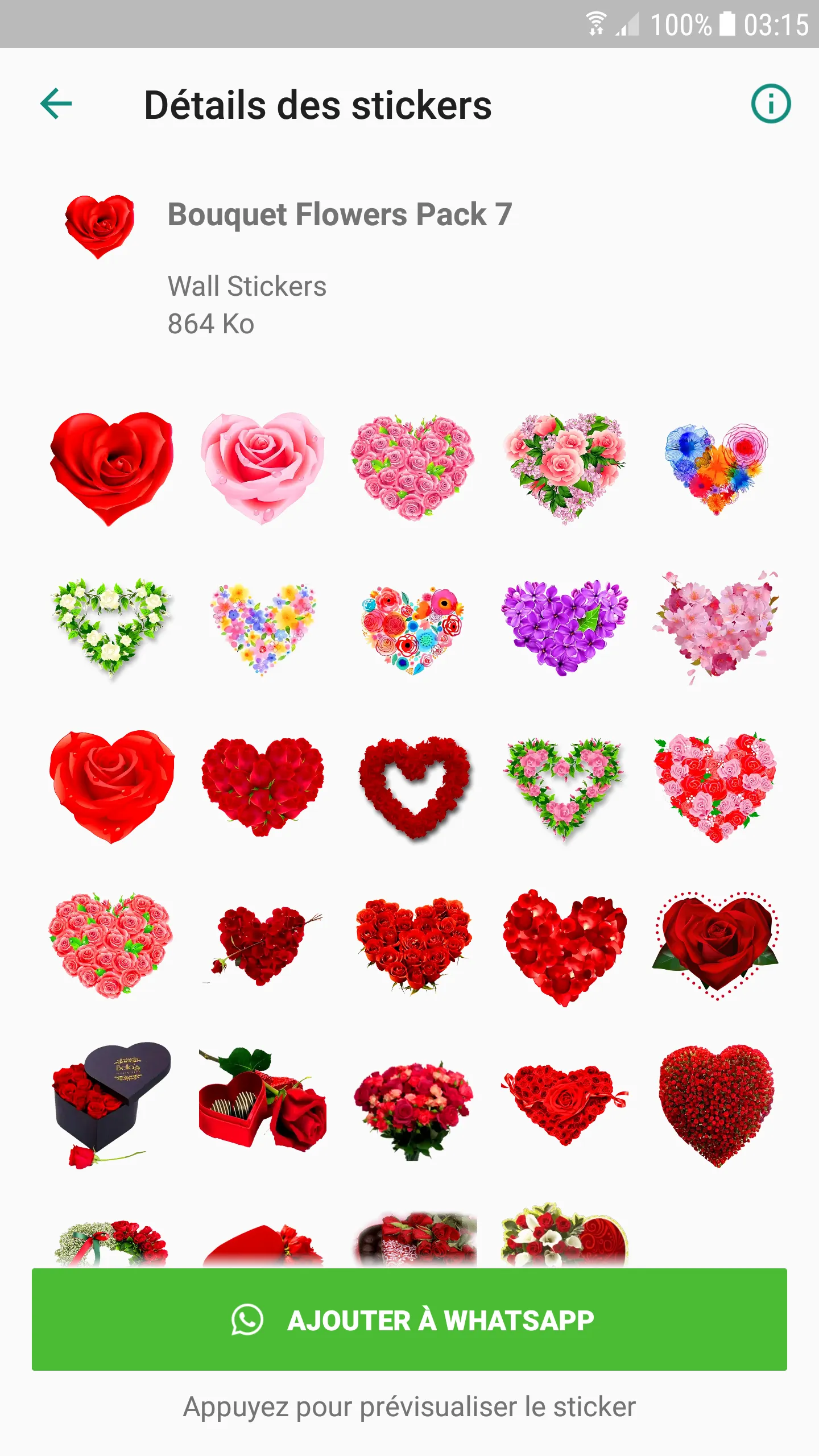 Flowers Stickers for WhatsApp | Indus Appstore | Screenshot