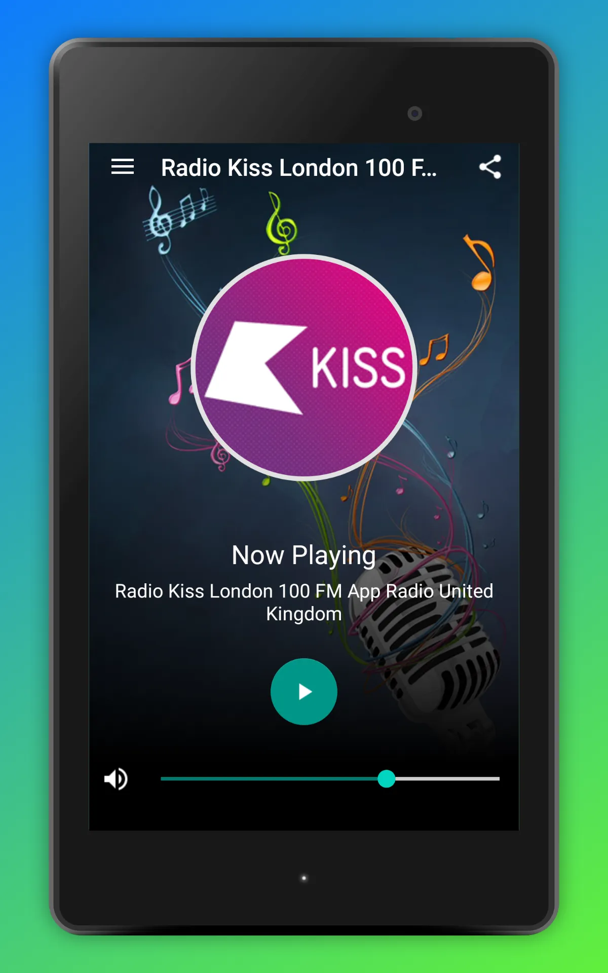 Kiss FM London Radio App UK | Indus Appstore | Screenshot