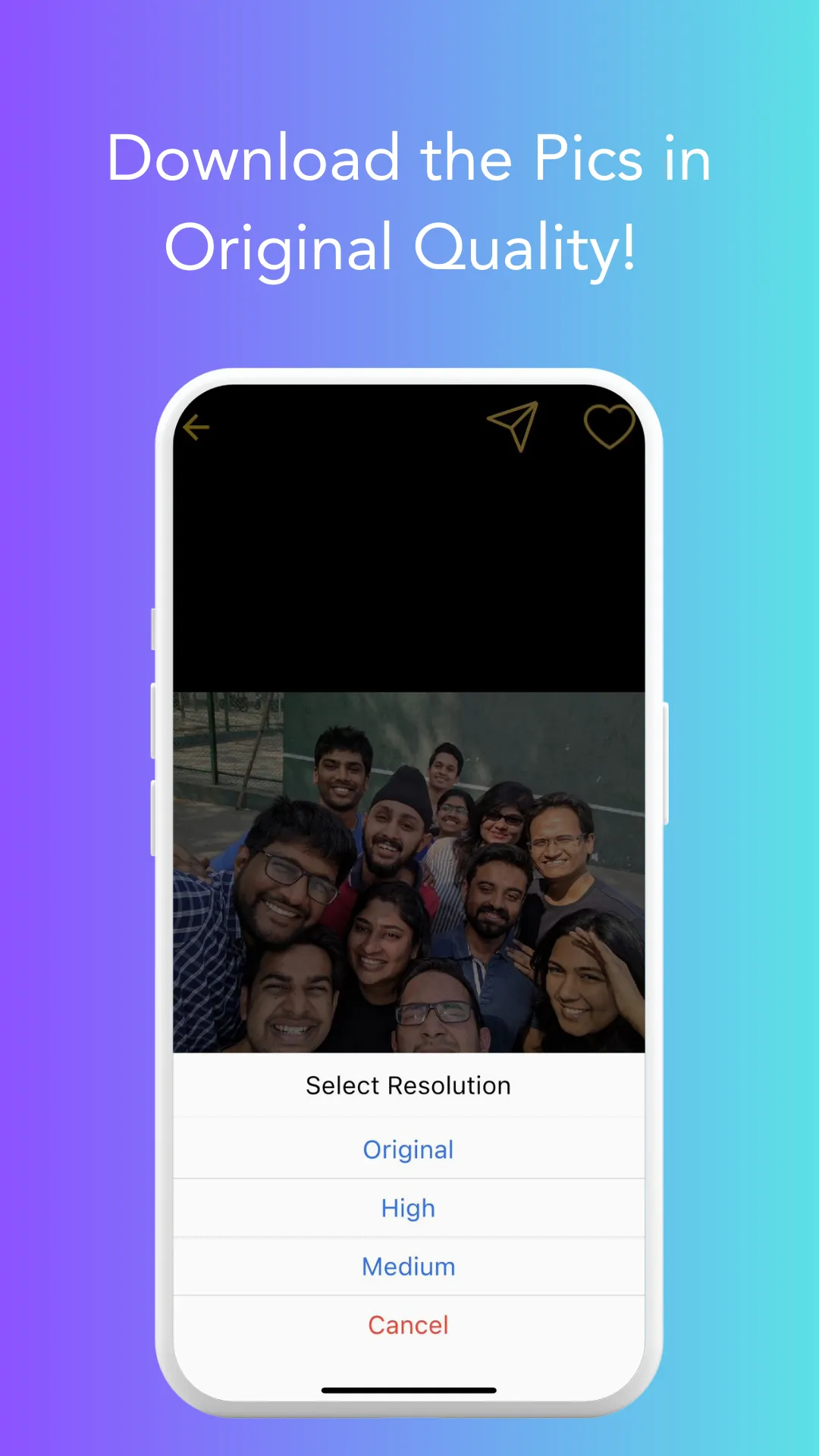 The LIT App - AI Photo Sharing | Indus Appstore | Screenshot