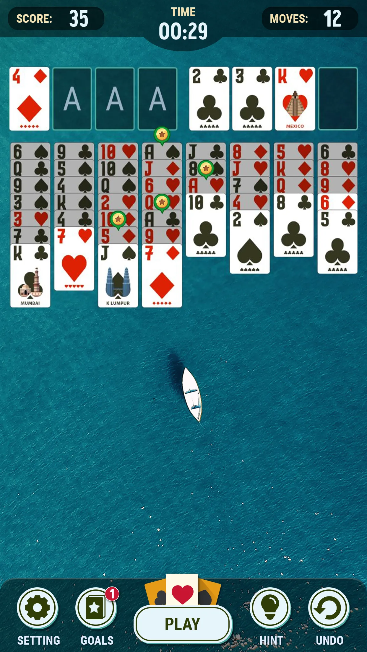 FreeCell Solitaire | Indus Appstore | Screenshot