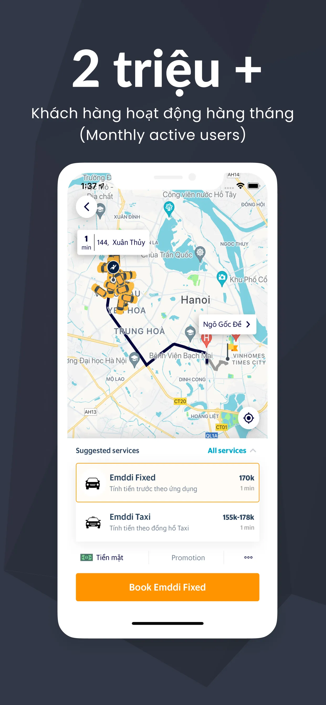 Emddi - Taxi Việt | Indus Appstore | Screenshot