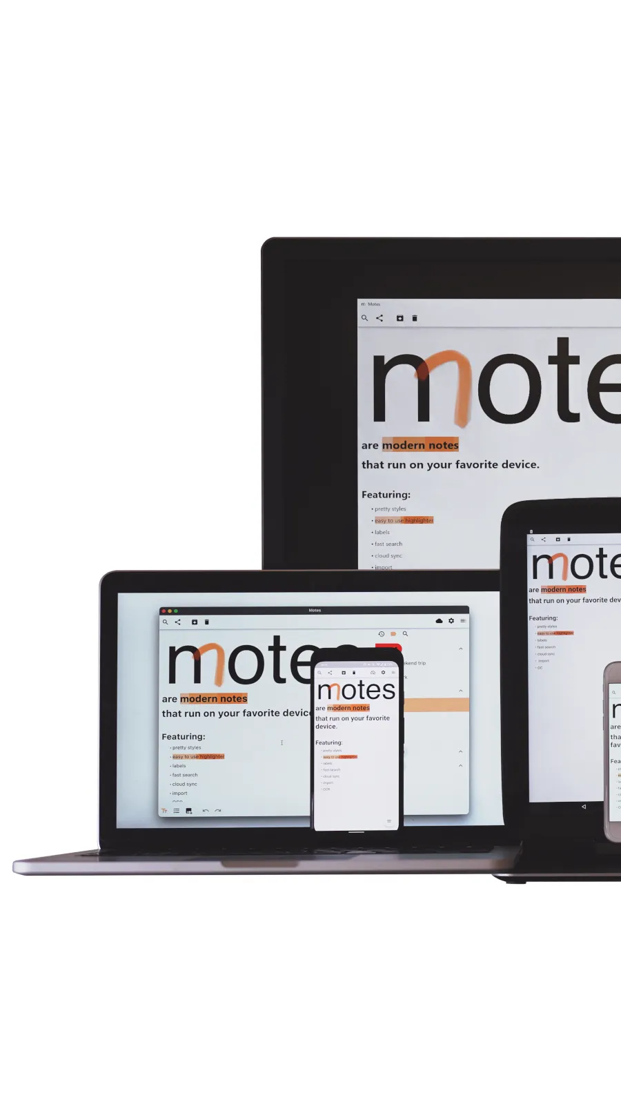 Motes - modern notes | Indus Appstore | Screenshot