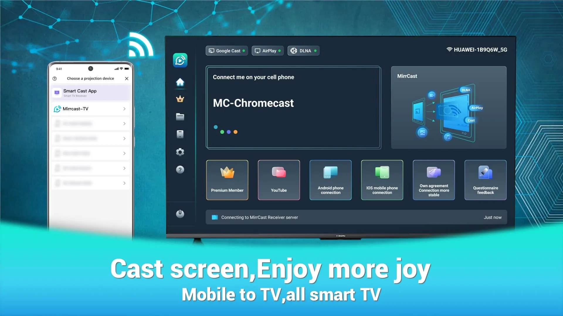 Mirrcast TV Receiver - Cast | Indus Appstore | Screenshot