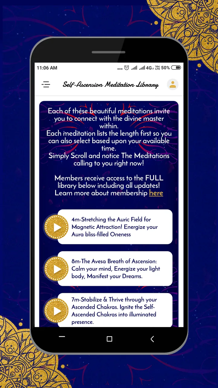 Spiritual Mastery Mentorship w | Indus Appstore | Screenshot