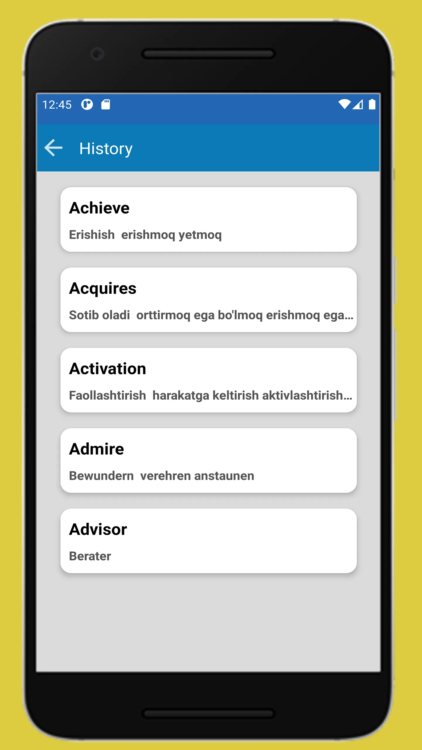 Nemischa O'zbekcha Tarjimon | Indus Appstore | Screenshot