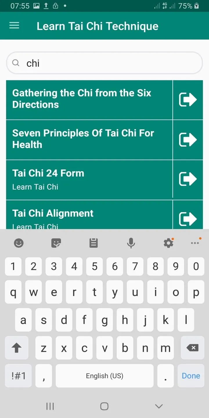 Learn Tai Chi Techniques | Indus Appstore | Screenshot