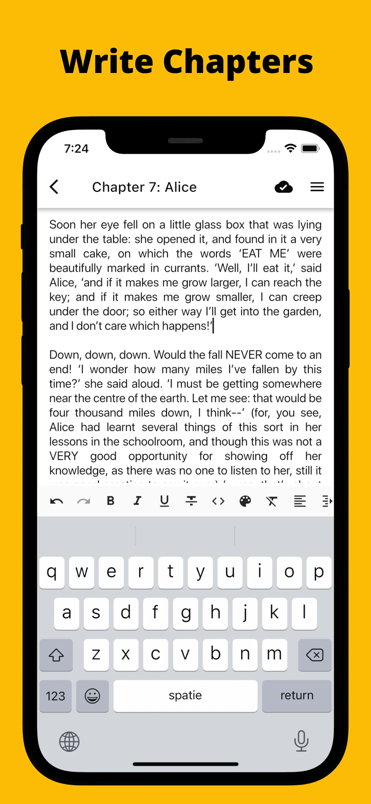 Fortelling - Writer Tools | Indus Appstore | Screenshot