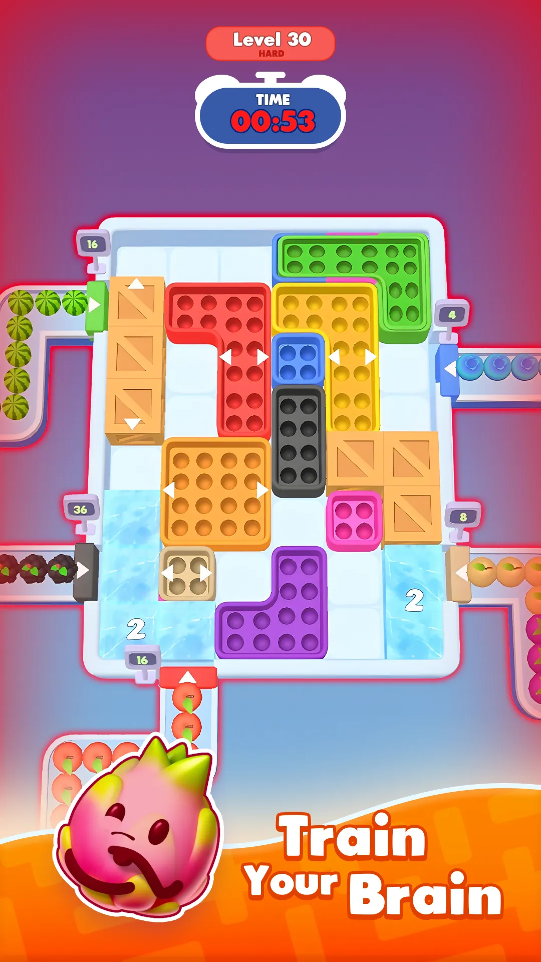 Fruit Rush: Block Jam | Indus Appstore | Screenshot
