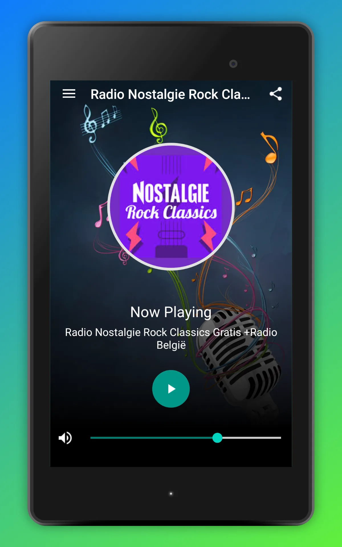 Radio Nostalgie Rock Classics | Indus Appstore | Screenshot