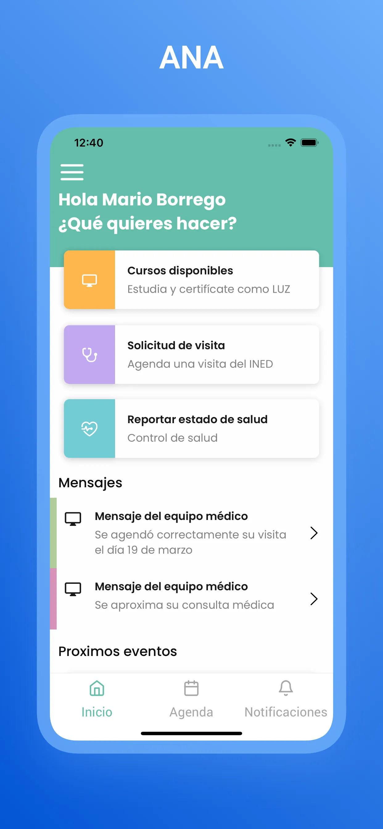 ANA Te Cuida | Indus Appstore | Screenshot