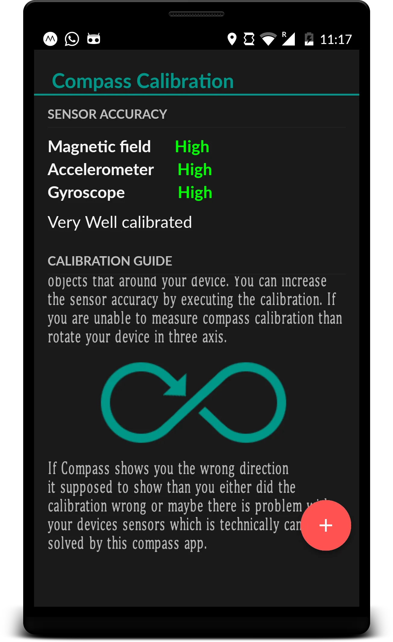 Compass Calibration Tool | Indus Appstore | Screenshot