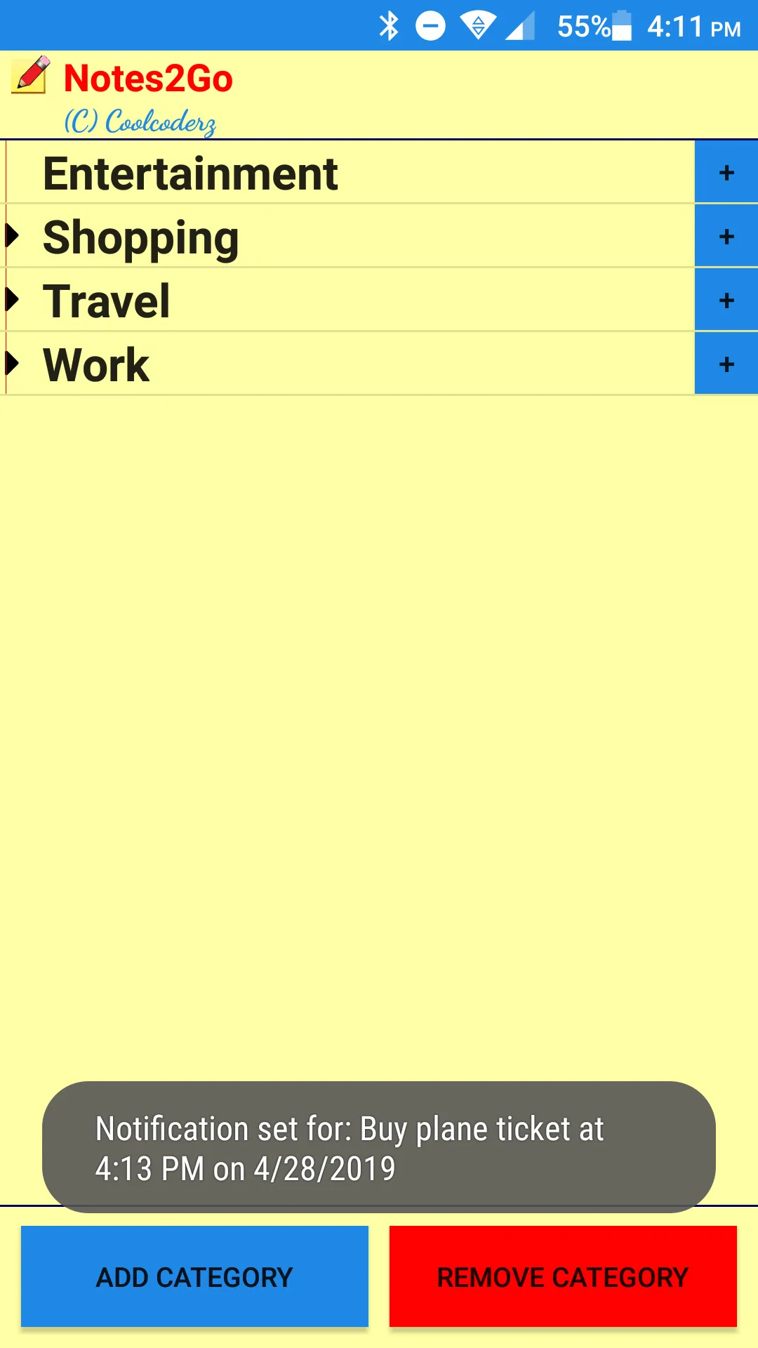 Notes2Go - Take Notes and Set  | Indus Appstore | Screenshot