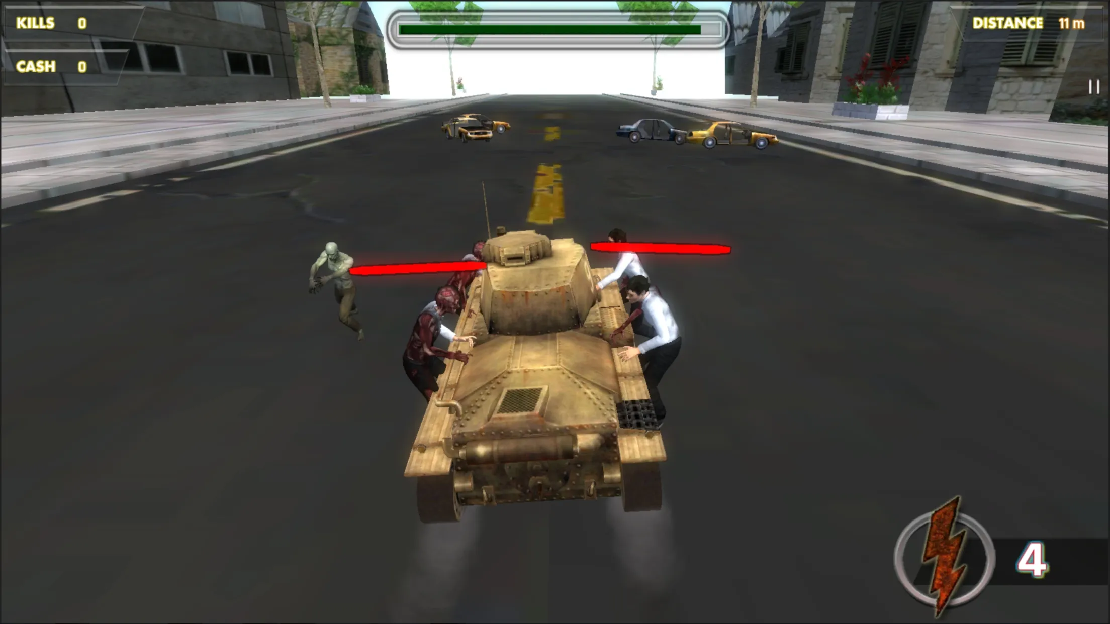 Zombies Racing Shooting Game | Indus Appstore | Screenshot