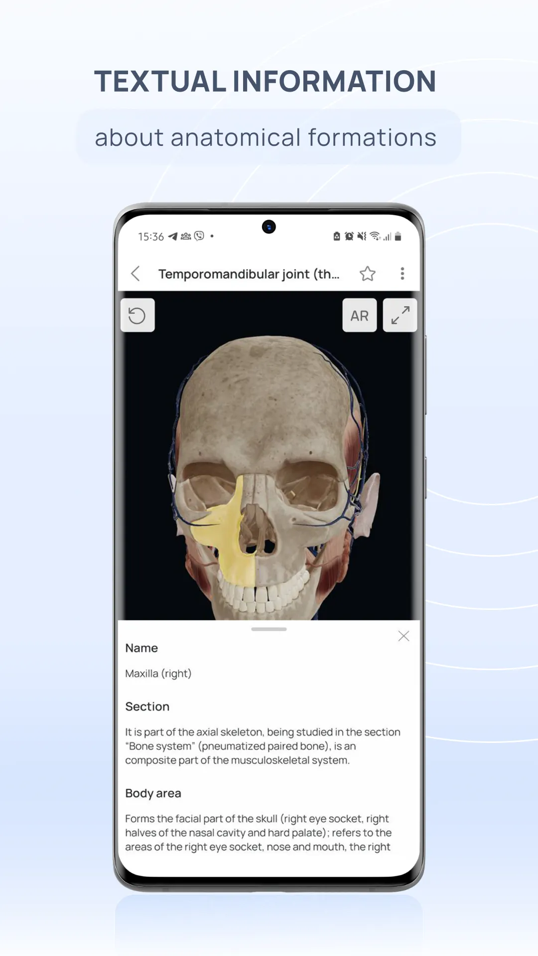 VOKA 3D Anatomy & Pathology | Indus Appstore | Screenshot