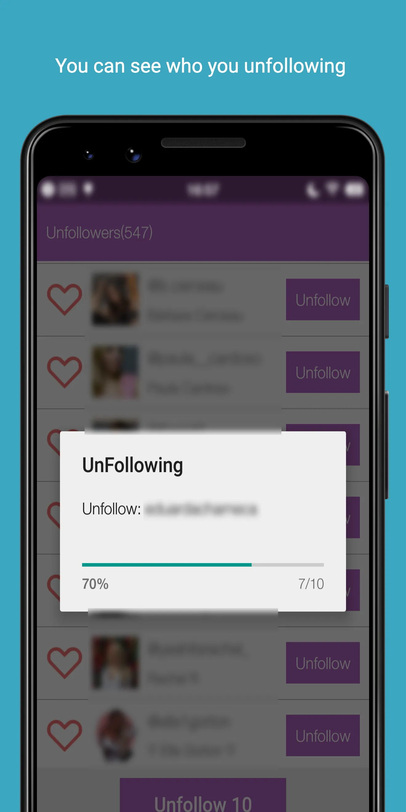 Unfollowers  &  Followers | Indus Appstore | Screenshot