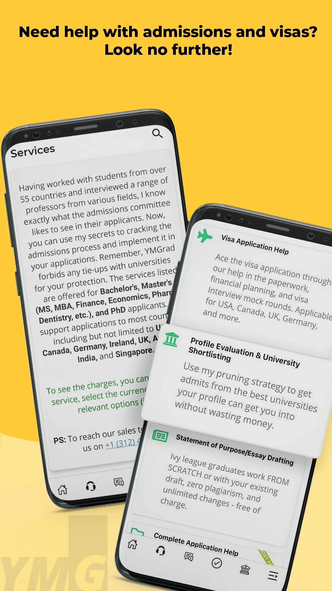 YMGrad - Study Abroad | Indus Appstore | Screenshot