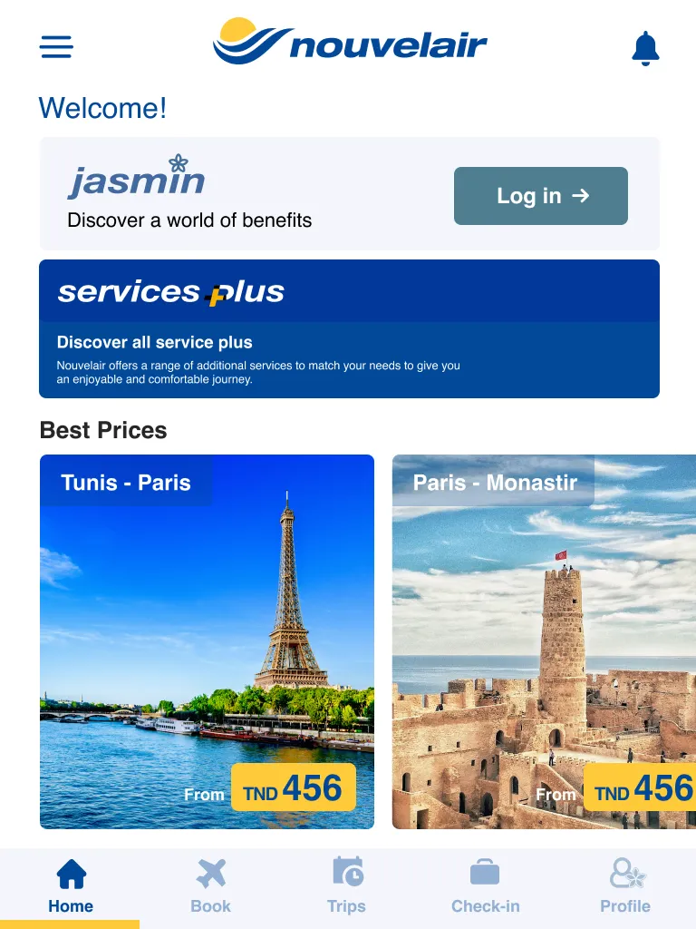 Nouvelair | Indus Appstore | Screenshot