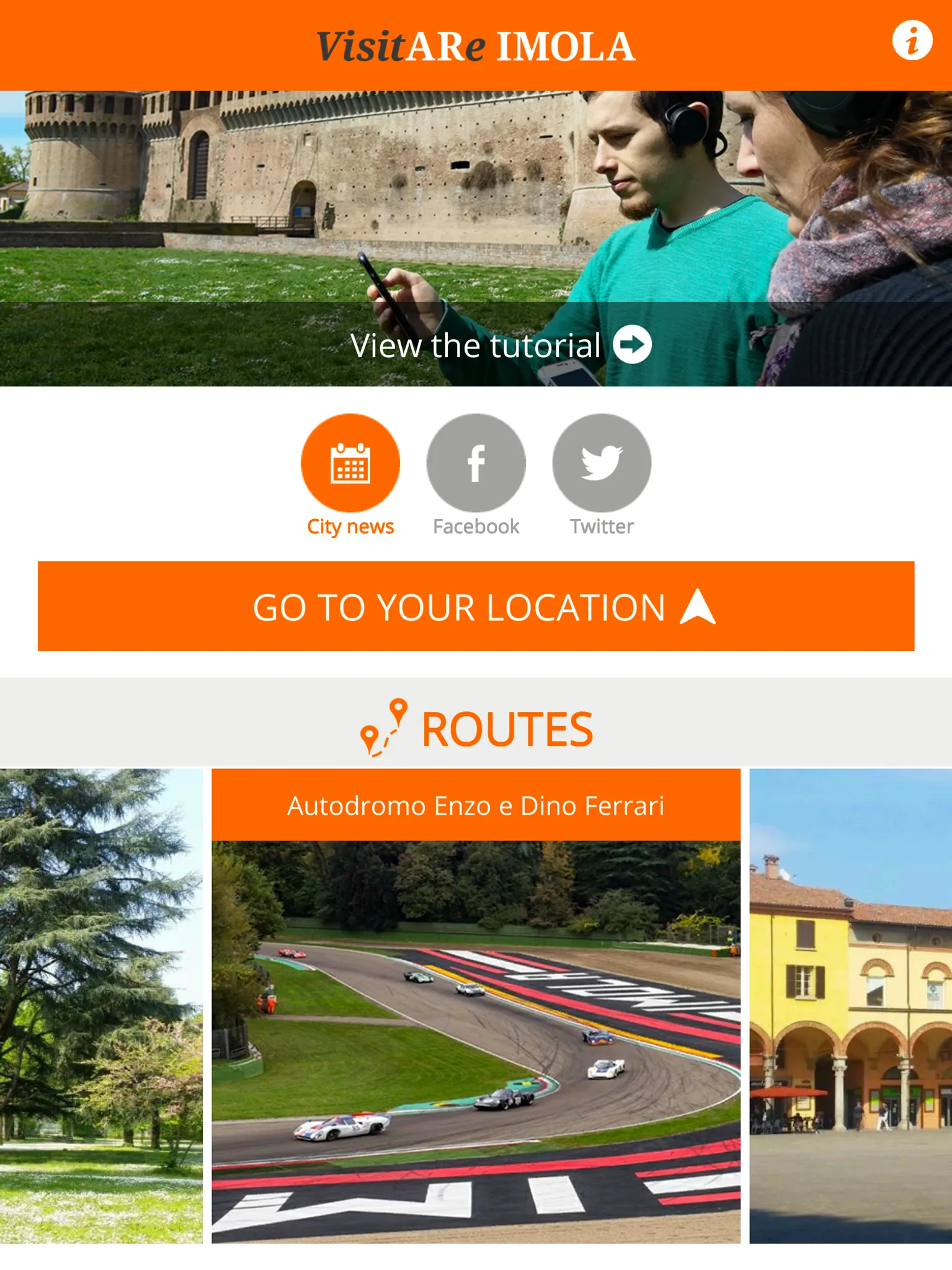 VisitARe Imola | Indus Appstore | Screenshot