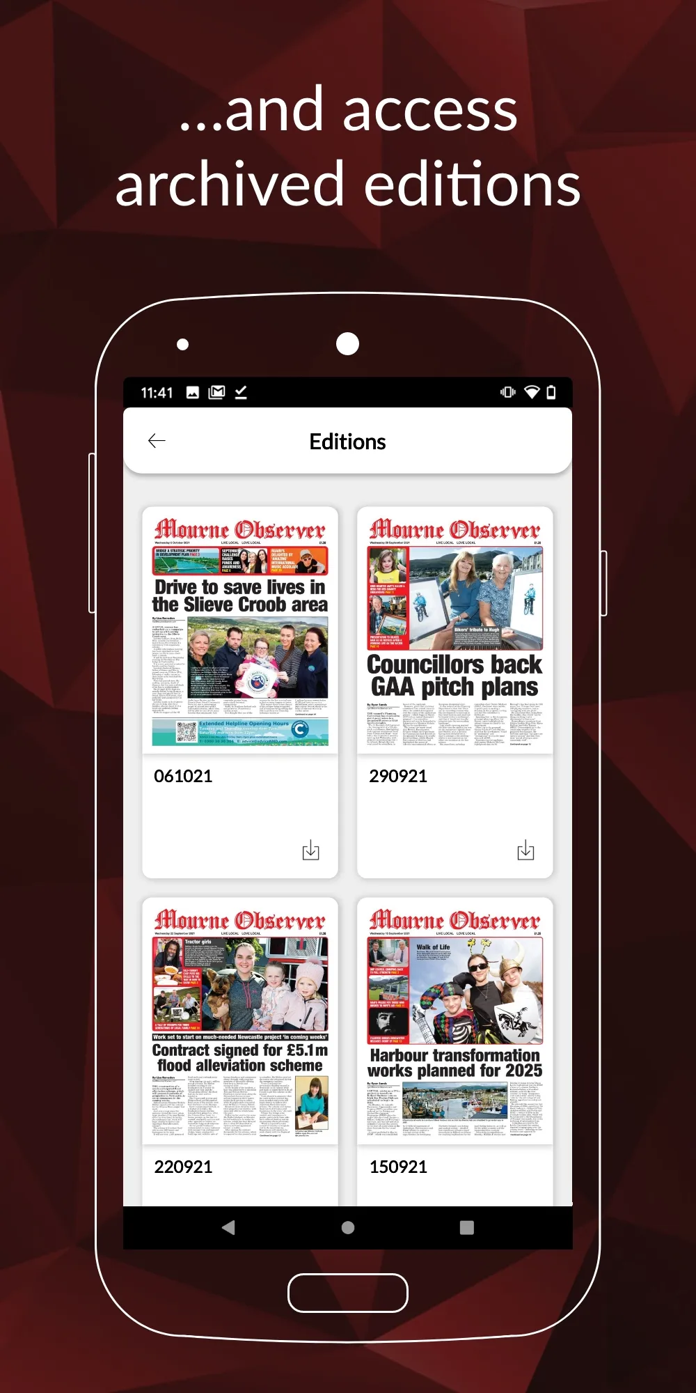 Mourne Observer | Indus Appstore | Screenshot