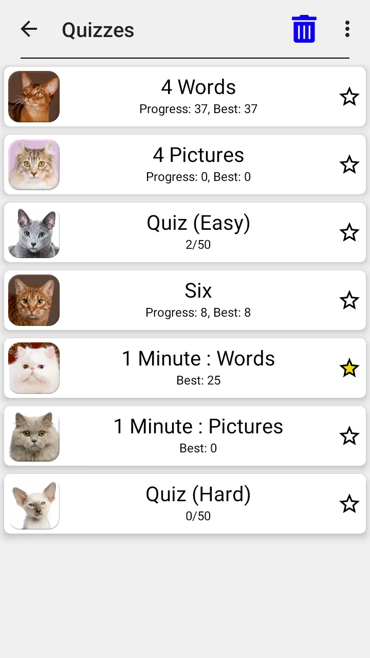 Cats Quiz Guess Popular Breeds | Indus Appstore | Screenshot