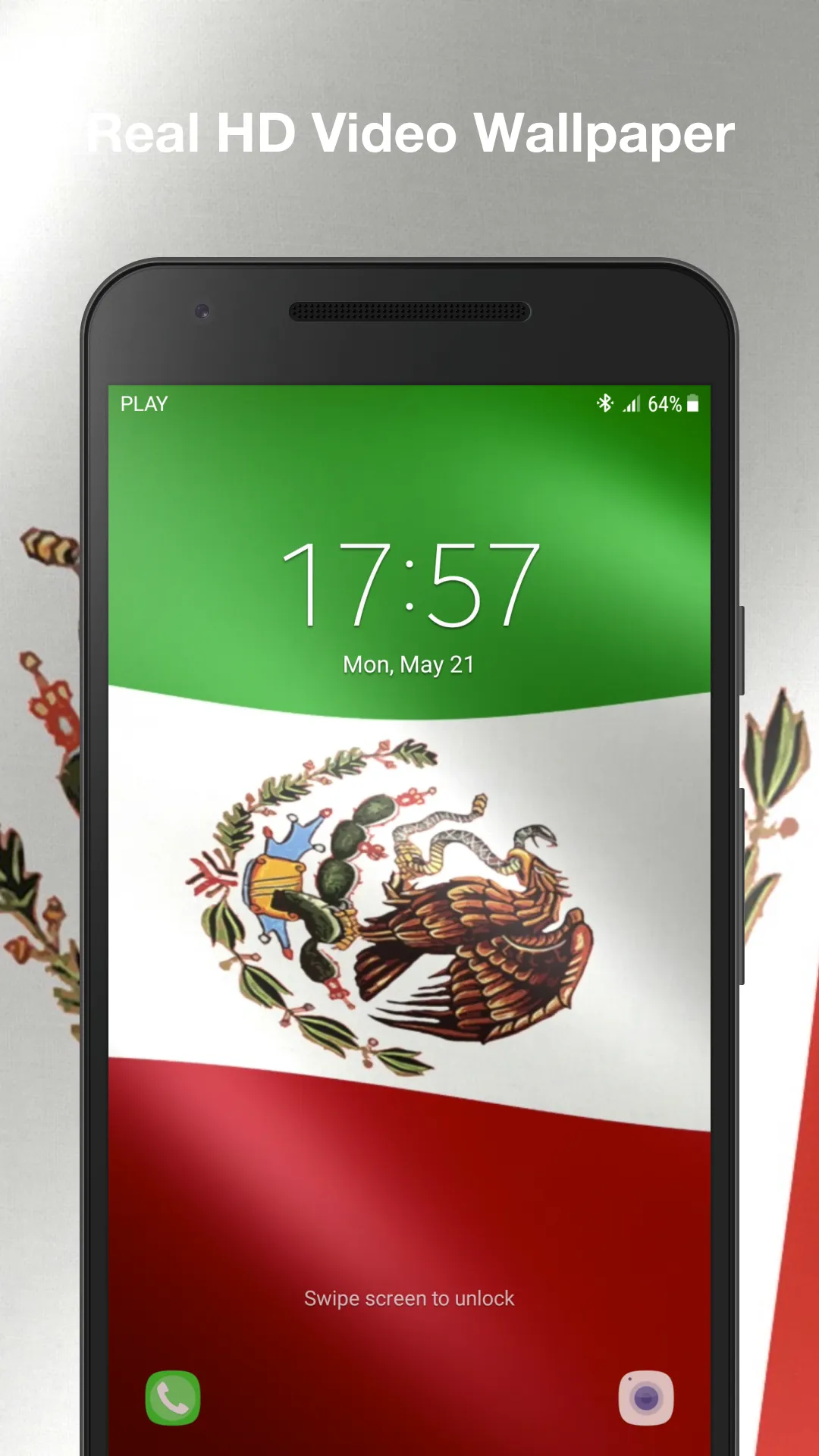 3d Mexico Flag Live Wallpaper | Indus Appstore | Screenshot