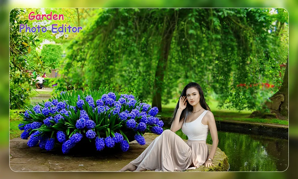 Garden Photo Frame Editor | Indus Appstore | Screenshot