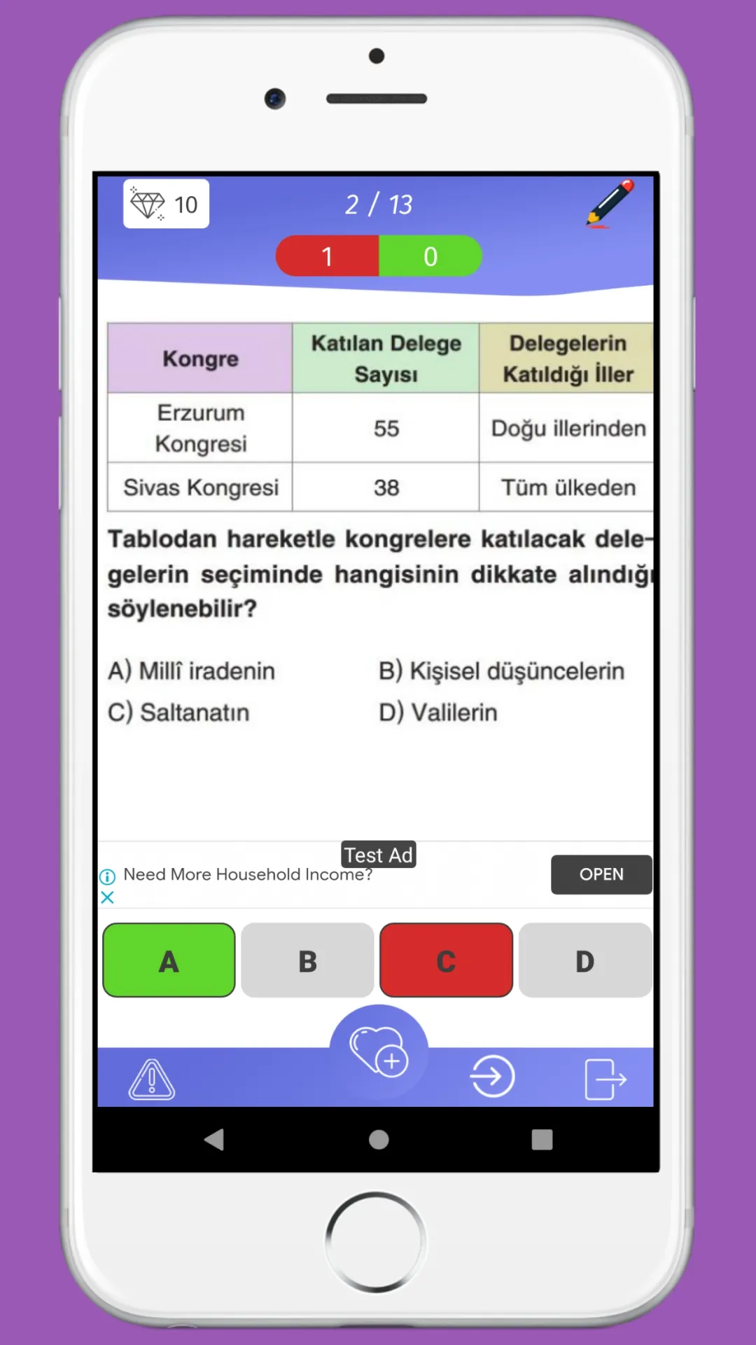 7. Sınıf Tüm Dersler Test Çöz | Indus Appstore | Screenshot