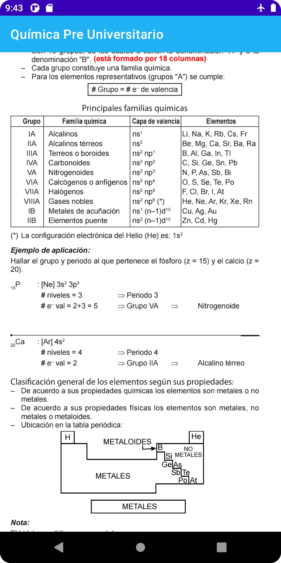 Química Pre Universitario | Indus Appstore | Screenshot