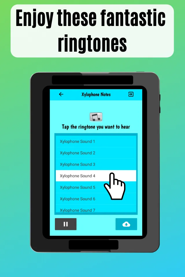 Xylophone ringtones for mobile | Indus Appstore | Screenshot