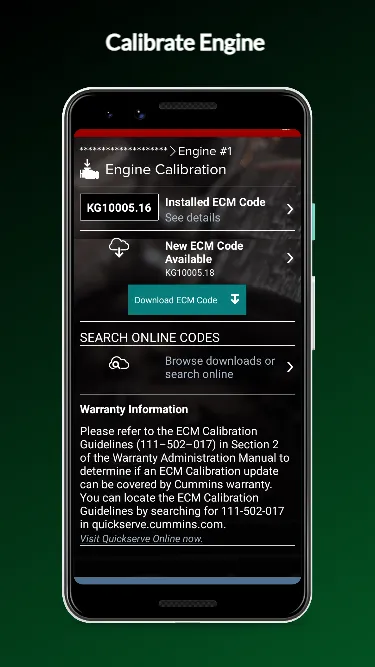 Cummins Guidanz | Indus Appstore | Screenshot