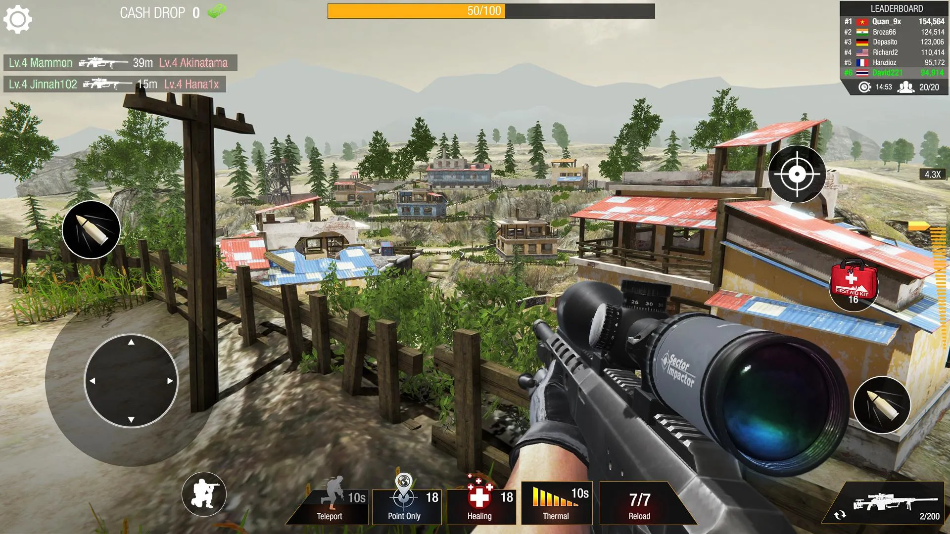 Sniper Warrior: पीवीपी स्नाइपर | Indus Appstore | Screenshot