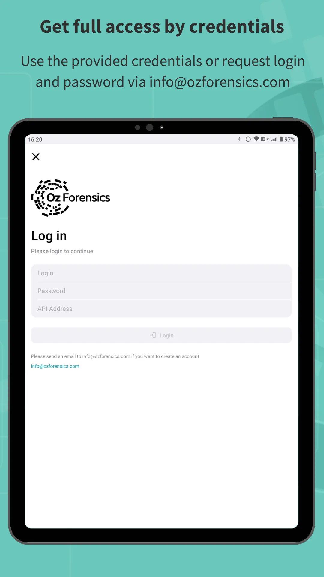 Oz Liveness Demo Application | Indus Appstore | Screenshot