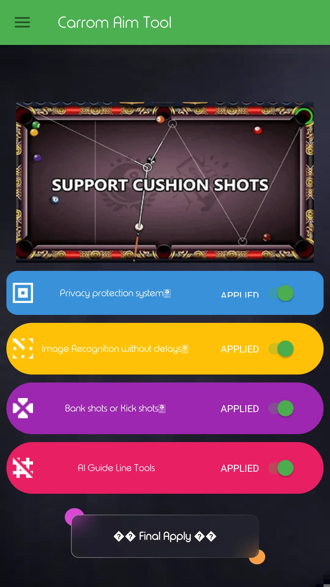 Bit Indirect Carrom Aim Pool | Indus Appstore | Screenshot