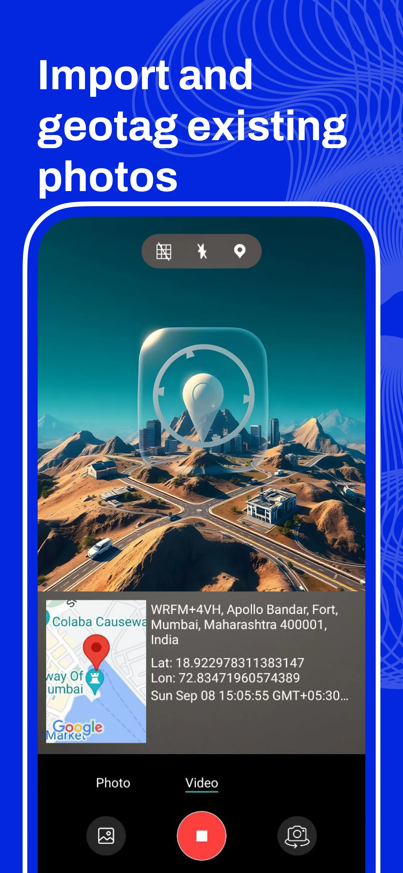 GPS Map Camera Pro | Indus Appstore | Screenshot