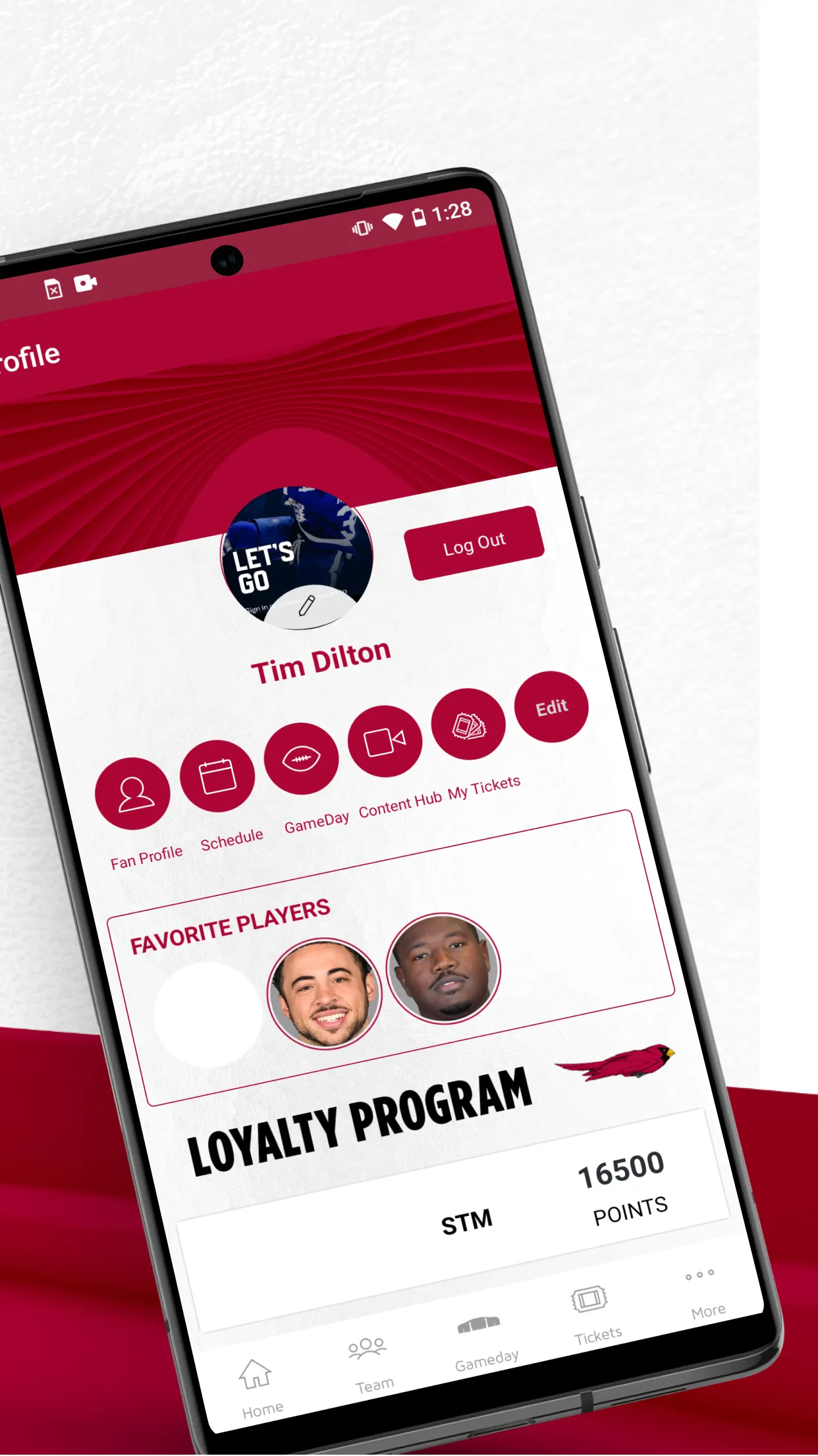 Arizona Cardinals Mobile | Indus Appstore | Screenshot