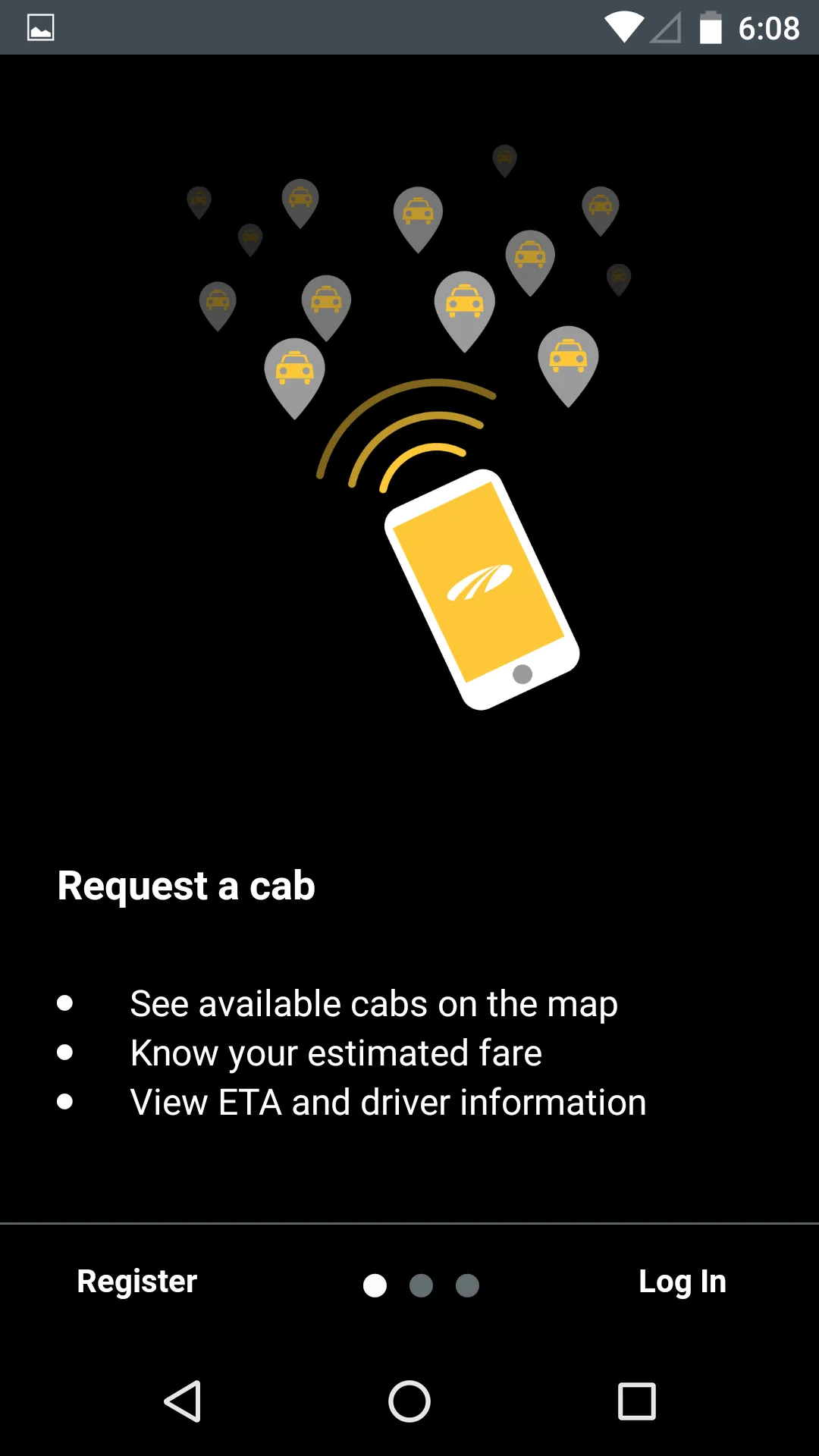 Yellow Cab of Quincy | Indus Appstore | Screenshot