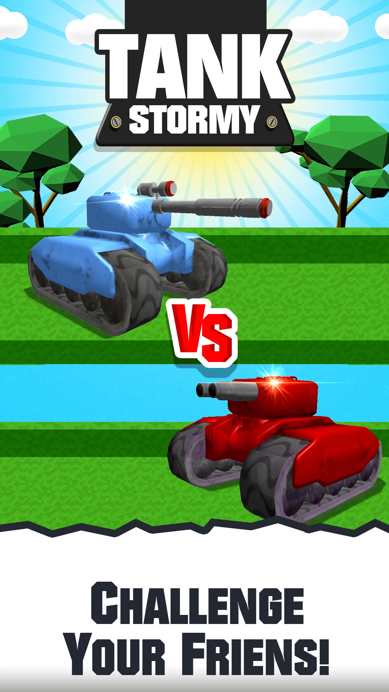 2 Player Tank Wars | Indus Appstore | Screenshot